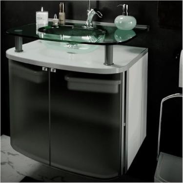 Imagem de Gabinete - Standard com Cuba Moldada Branco