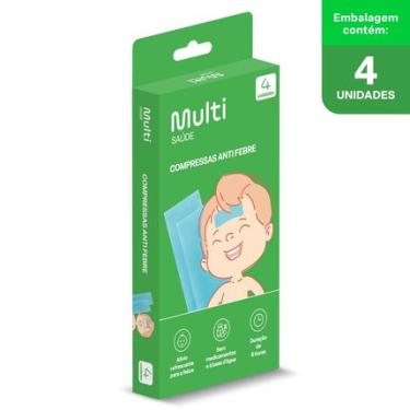 Imagem de Compressa Anti Febre 4 Unidades Multi Saúde - HC636OUT [Reembalado] HC636OUT