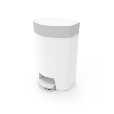 Imagem de Lixeira Plástica Resistente Com Pedal 12 Litros Para Parede