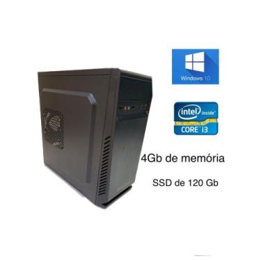 Imagem de computador cpu core i3+4gb de memoria+ ssd 120gb. - gigabyte