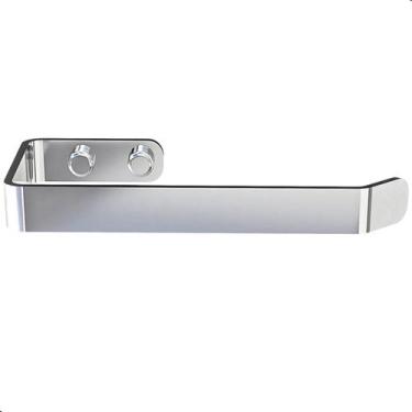 Imagem de Suporte Porta Papel Higiênico De Parede Cromado F.Plus - FassinShop