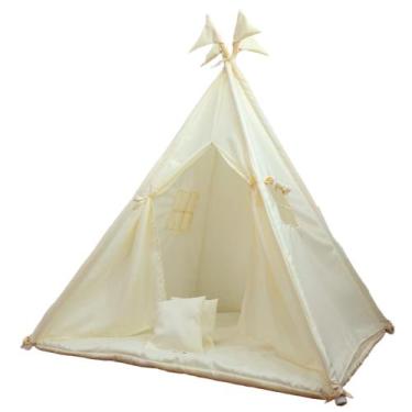 Imagem de Cabana Infantil   barraca completa com tapete e bandeirinhas - Fabrinq