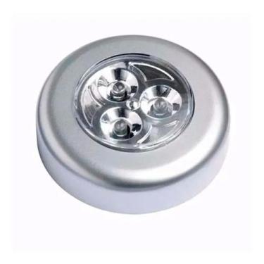 Imagem de Luminária de Toque 3 LEDs Redonda Autoadesiva - ABBMIX
