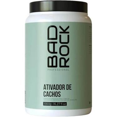 Imagem de Bad Rock Cachos - Ativador de Cachos Creme Sem Enxágue 1kg