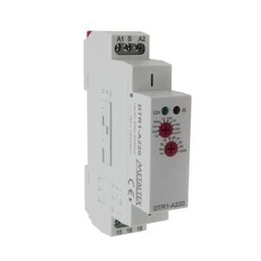Imagem de Relé Tempo Multi-Escala DTR1-A220 1 Seg.-10 Dias 240VCA Metaltex
