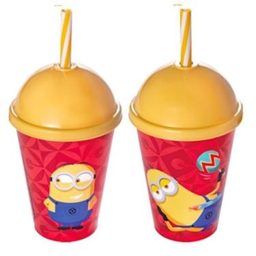 Imagem de Kit 2 Copo Infantil Minions 280ml Decoração Festa Infantil - Plasútil