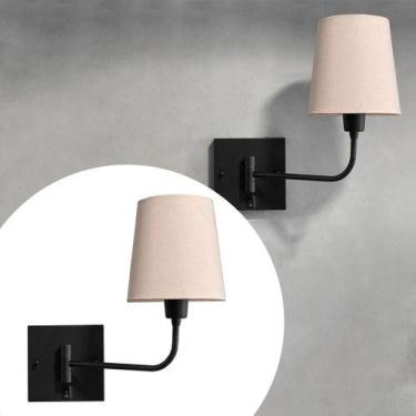 Imagem de Arandela Luminaria De Parede Articulavel Em Aluminio Com Interruptor C