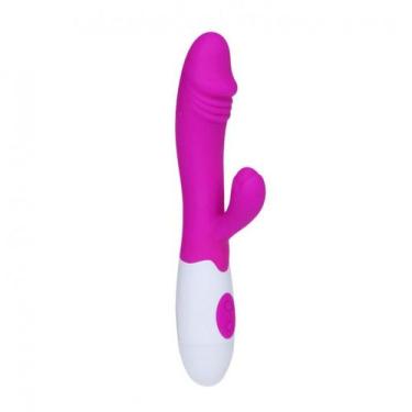Imagem de Vibrador Duplo de Silicone Snappy Pretty Love Roxo