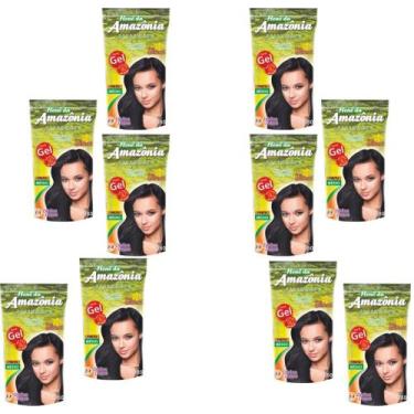 Imagem de Hene Em Gel Amazonia 12x180gr Divina Dama Preto Medio (Preto Natural) 