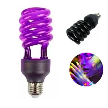 Imagem de Lâmpada Luz Negra 36w Ultra Violeta Neon Para Festas Eventos - Luatek,