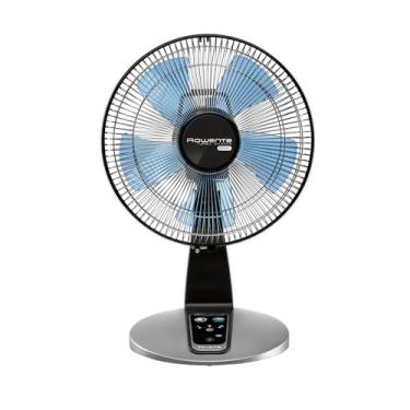Imagem de Rowenta Ventilador Turbo Silence VU2660, ventilador de mesa, ventilador portátil, ventilador de 5 velocidades com controle remoto