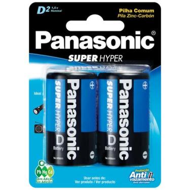 Imagem de Pilha Comum D Com 2 Um-1shs128 - Panasonic