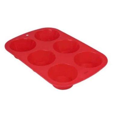 Imagem de Assadeira Cupcake e Muffin Silicone Ref.8508 Mor