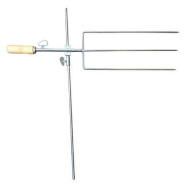 Imagem de Espeto Para Fogo De Chão Giratório Reforçado - Riomar Equipesca, ESPCH