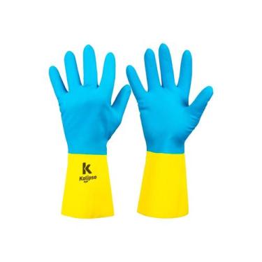 Imagem de Kit 12PR Luva Latex Neoprex T.8 M - Kalipso