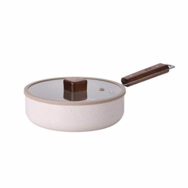 Imagem de Frigideira Wok 20cm/1,5l Alumínio Forjado Com Revestimento Cerâmico Bien Neoflam Bege