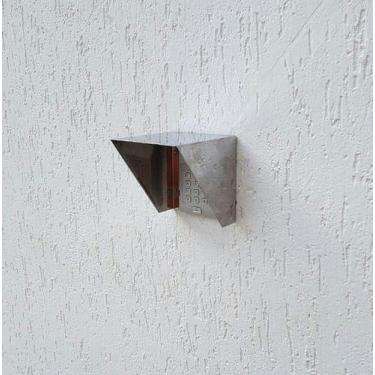 Imagem de Suporte Protetor Interfone De Inox Anti Chuva 15 X 10 X 9 - Super Inox