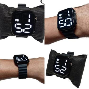 Imagem de Relógio Digital  Led Esporte Masculino Adulto Barato - dinka