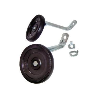 Imagem de Roda Lateral C/sup Fixa 16 Ref Chapa V Preto - JKS