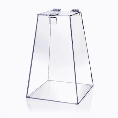 Imagem de Urna Piramide em acrilico p/ 5500 cupons - iacrilicos