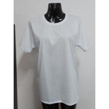 Imagem de Camisa 100% Poliéster Para Sublimação - Branca - Fio & Sublime, M