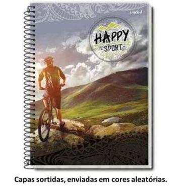 Imagem de Caderno Credeal Univ 10m Happy Linhas 200fl