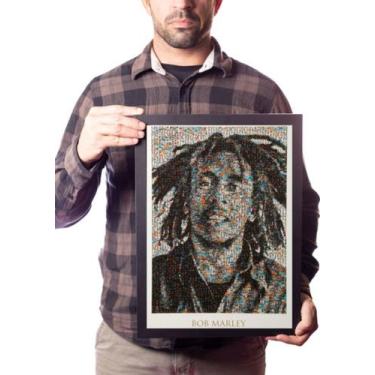 Imagem de Quadro Decorativo Bob Marley Reggae Music Tamanho Grande - Fanarte