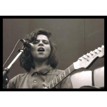 Imagem de Quadro Cássia Eller Jovem Rock Foto Moldura 42x29cm - Fanarte