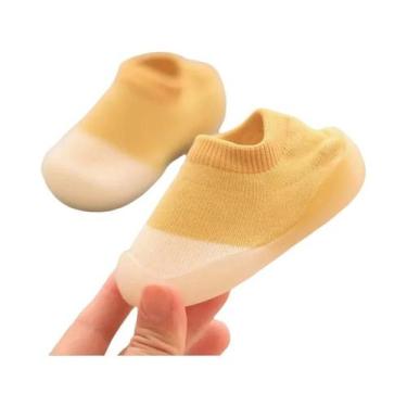 Imagem de Botas de Malha para Bebê - Confortáveis, com Sola de Borracha, 18-24 m