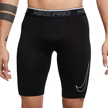 Imagem de Nike Short masculino Pro Dri-FIT, Preto/branco, P