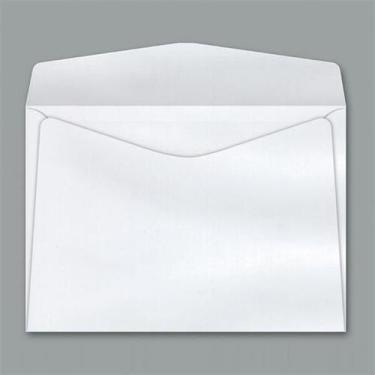 Imagem de Envelope Comercial 114x162 Branco Sem Rpc Pacote Com 10 Unidades - EMB