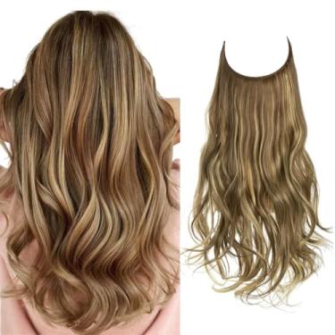 Imagem de Aplique de Cabelo Feminino Longo Alongamento Extensões para Mulheres (Modelo 42, 18 Polegadas (45 cm))