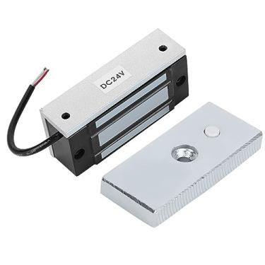 Imagem de Fechadura magnética eletrônica DC24V Mini fechadura eletromagnética porta magnética 60 kg bloco de ignição