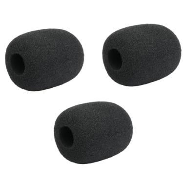Imagem de Pacote com 3 filtros pop de substituição para SteelSeries Arctis 1 3 5 7 7X 7P 9X Pro Gaming Headset Mic Foam Cover
