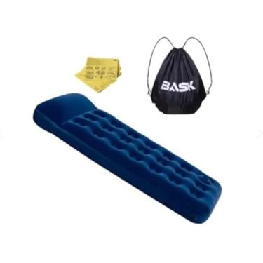 Imagem de Kit Colchão Inflável Solteiro com Travesseiro e Bomba Embutida – Conforto e Praticidade em Qualquer Lugar!