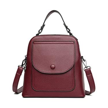 Imagem de Mochila Feminina Pequena Bolsa De Ombro Feminina Mochilas Para Meninas Adolescentes Mochila Escolar Mochila Feminina Bolsas(Purple)