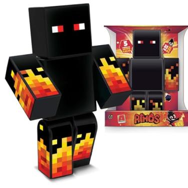 Imagem de Bonecoo Mine craf Cadres Athos Lopers Problems Gamer 35cm (Athos)