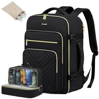 Imagem de Mochila de Viagem LOVEVOOK 40 Litros com 3 Cubos de Embalagem - Para M
