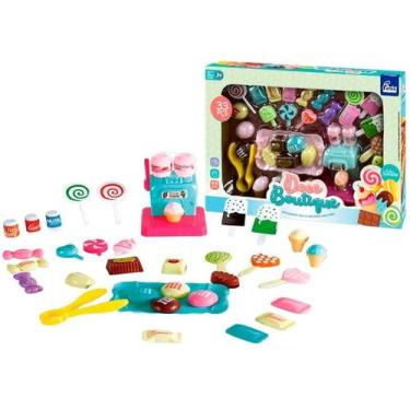 Imagem de Super Kit Comidinhas Divertidas Sorveteria - Doce Boutique  33 Peças -