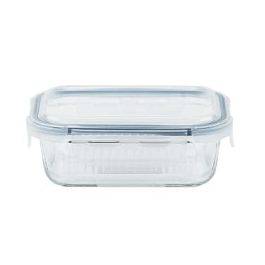 Imagem de Mimo - Pote 350Ml Vidro Sleek Retangular Mimo Vd24126