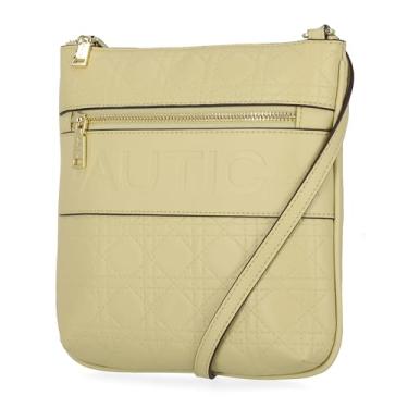 Imagem de Nautica Bolsa tiracolo Lakeside Signature Jaquard North South, Pistache (colcha de texto), One Size