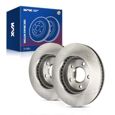Imagem de KAX Substituição do par de rotores de freio a disco dianteiro de 29,7 cm para Grand Prix 2005-2008 3,8L, LaCrosse 2005-2007, Grand Prix 2004, LaCrosse 2008-2009 3,8L, LaCrosse 2008 3,6L