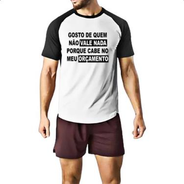 Imagem de Camiseta Raglan Gosto de quem nao vale nada - Alearts, M