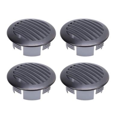Imagem de Ventiva do Teto Pista de Ar RV, 4pcs 3in 76mm RV Air Louver Teto Vent de Teto 316 Aço Inoxidável Tampa de Ventilação Redonda de Arenda de Ar Ventilador para Iate Motorhome