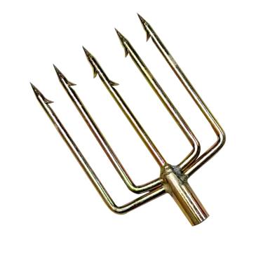 Imagem de Scuba Choice Arpão de arpão com ponta de garfo de arpão de 8 mm com 5 garras