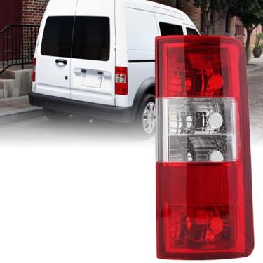 Imagem de Clidr Lente de luz traseira compatível com Ford Transit Connect 2010 2011 2012 2013 substituição lateral do passageiro 9T1Z13404A FO2801225 (direita)