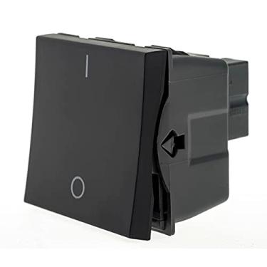 Imagem de INTERRUPTOR BIPOLAR SIMPLES 25 AMPERES 250 VOLTS 2M PRETA - PIAL - 612016PT