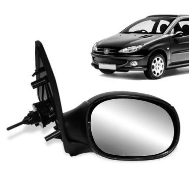 Imagem de Retrovisor Peugeot 206 com controle - Retrovex, Lado do Passageiro
