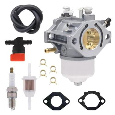 Imagem de Hypersky Carburador AM122852 15003-2296 para motor de ciclo Kawasaki FC540V 17HP John Deere 180 185 260 265 GS75 HD75 Tratores de cortador de grama M97274 M97275 Carb