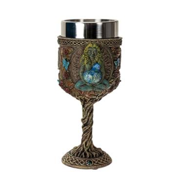 Imagem de Pacific Giftware Cálice Forest Gaia - cálice medieval místico para jantar gótico elegante taça de vinho gótica